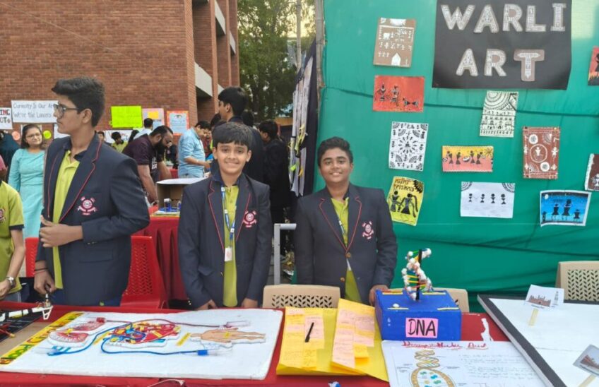 Students developing soft skills